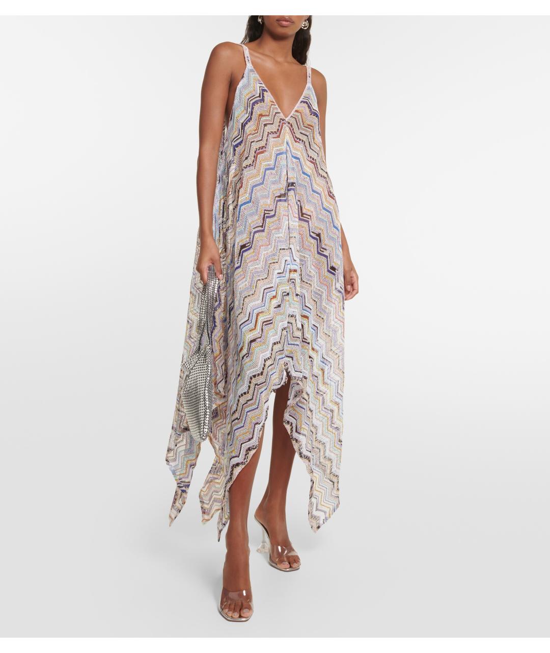 MISSONI Мульти коктейльное платье, фото 2
