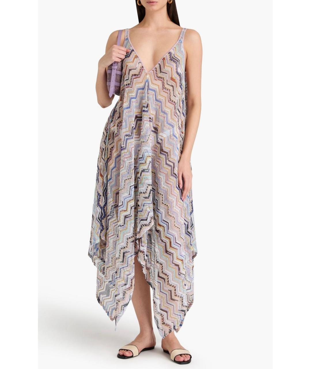 MISSONI Мульти коктейльное платье, фото 8