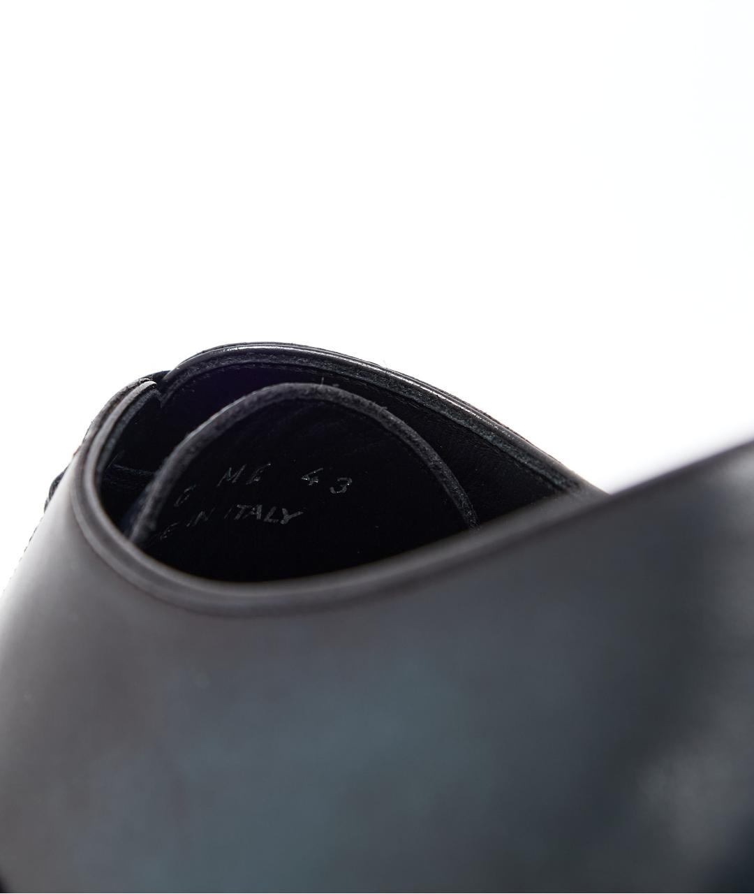 CHRISTIAN DIOR Темно-синие кожаные туфли, фото 7