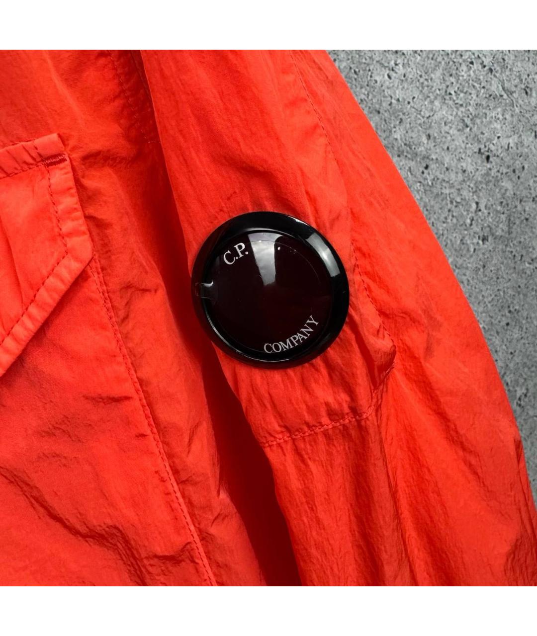CP COMPANY Красная полиэстеровая куртка, фото 3