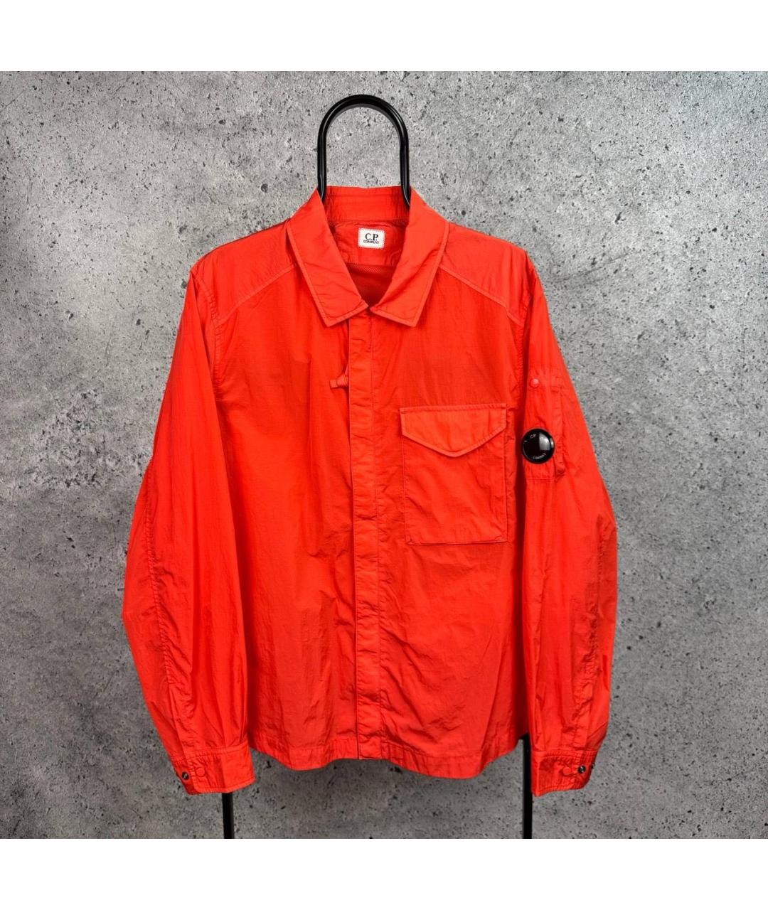 CP COMPANY Красная полиэстеровая куртка, фото 7