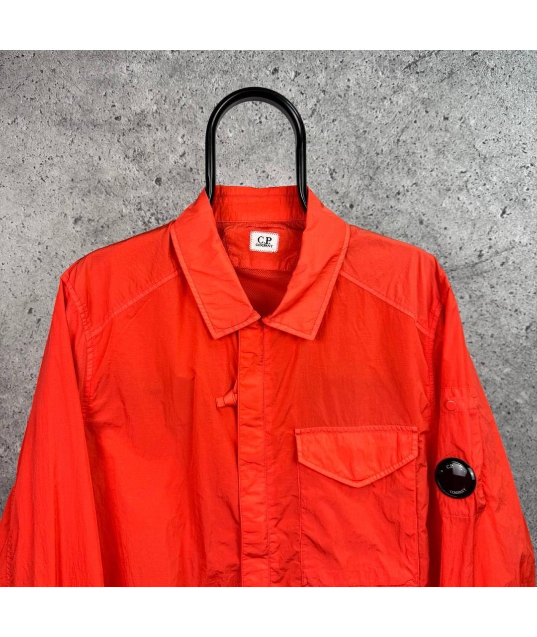 CP COMPANY Красная полиэстеровая куртка, фото 6