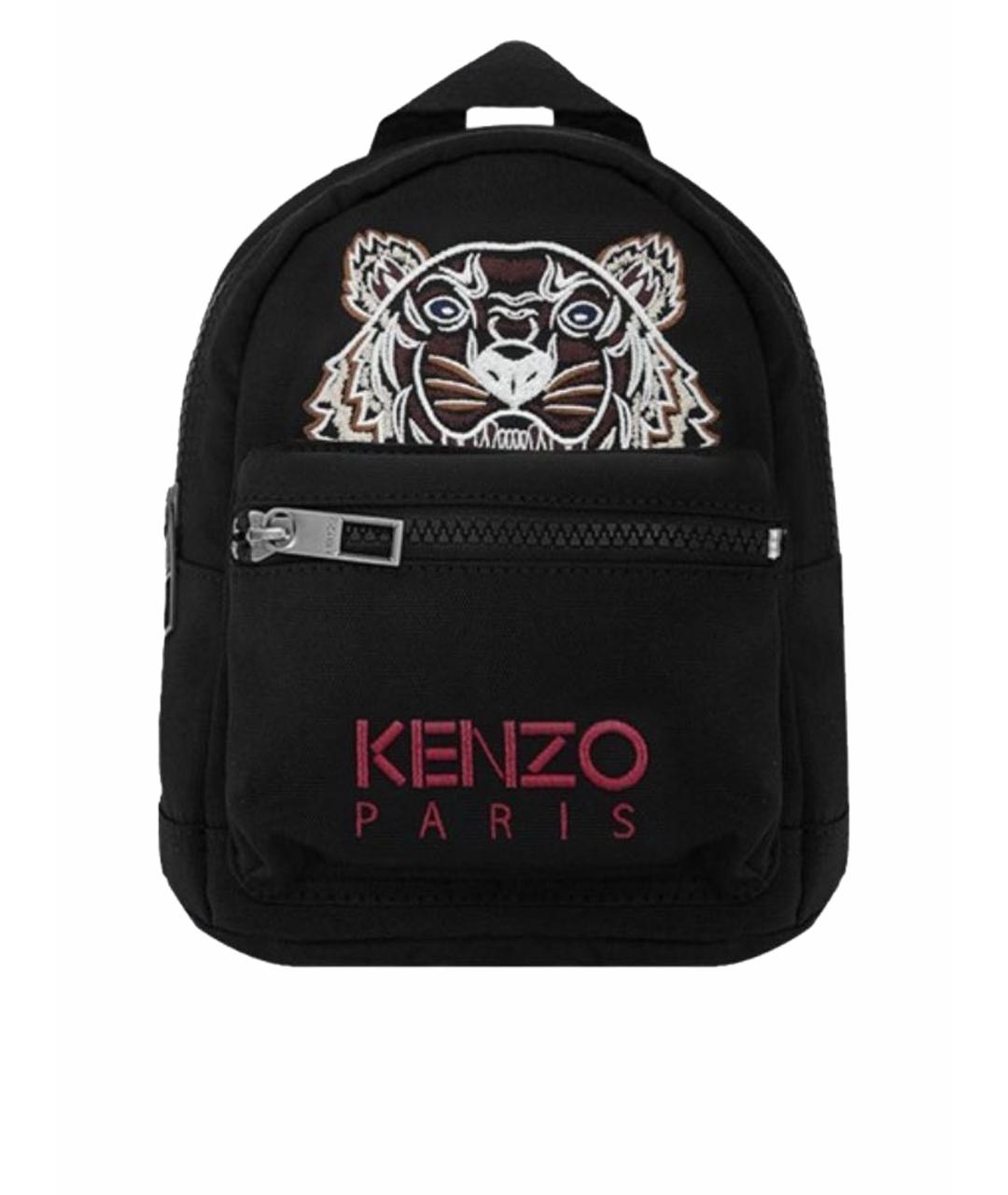 KENZO Черный тканевый рюкзак, фото 1