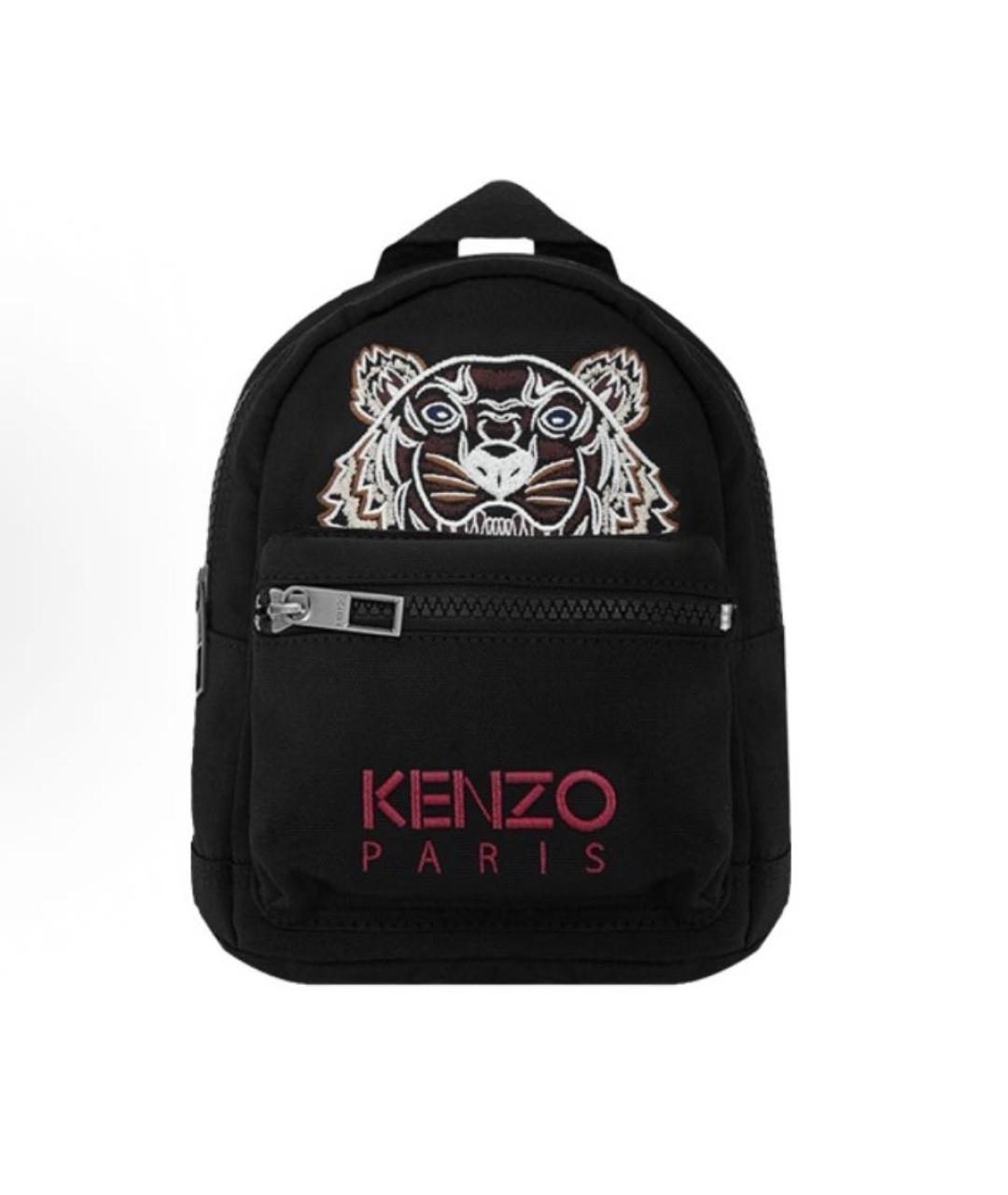 KENZO Черный тканевый рюкзак, фото 6