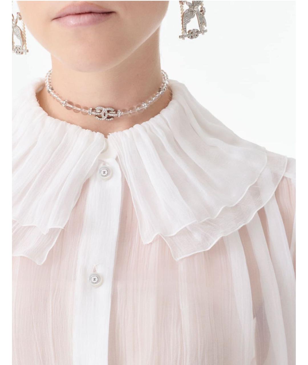 CHANEL Серебрянный чокер, фото 6