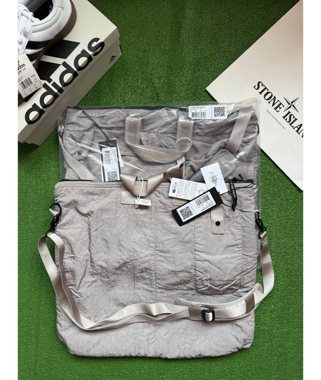 CP COMPANY Серая сумка тоут, фото 5