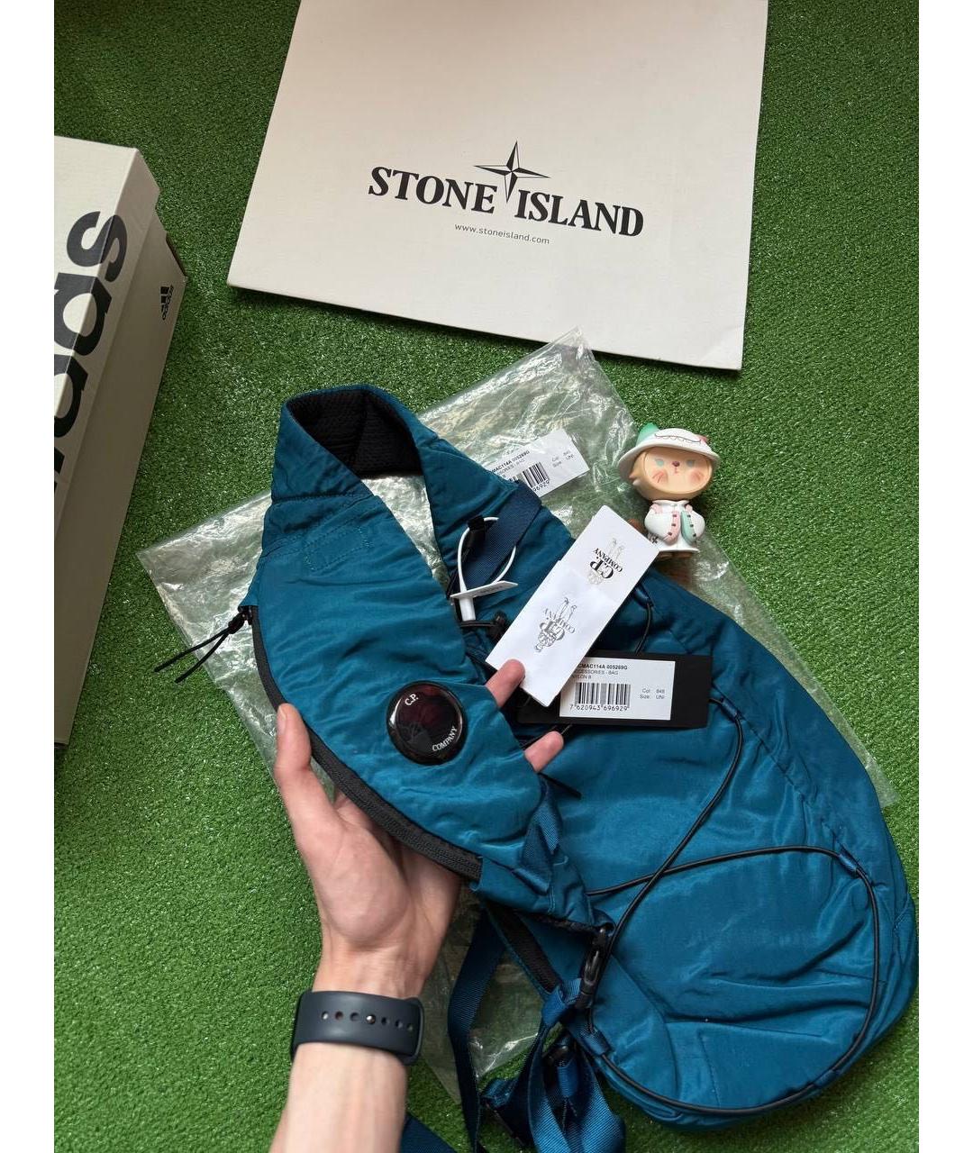 CP COMPANY Синий рюкзак, фото 3