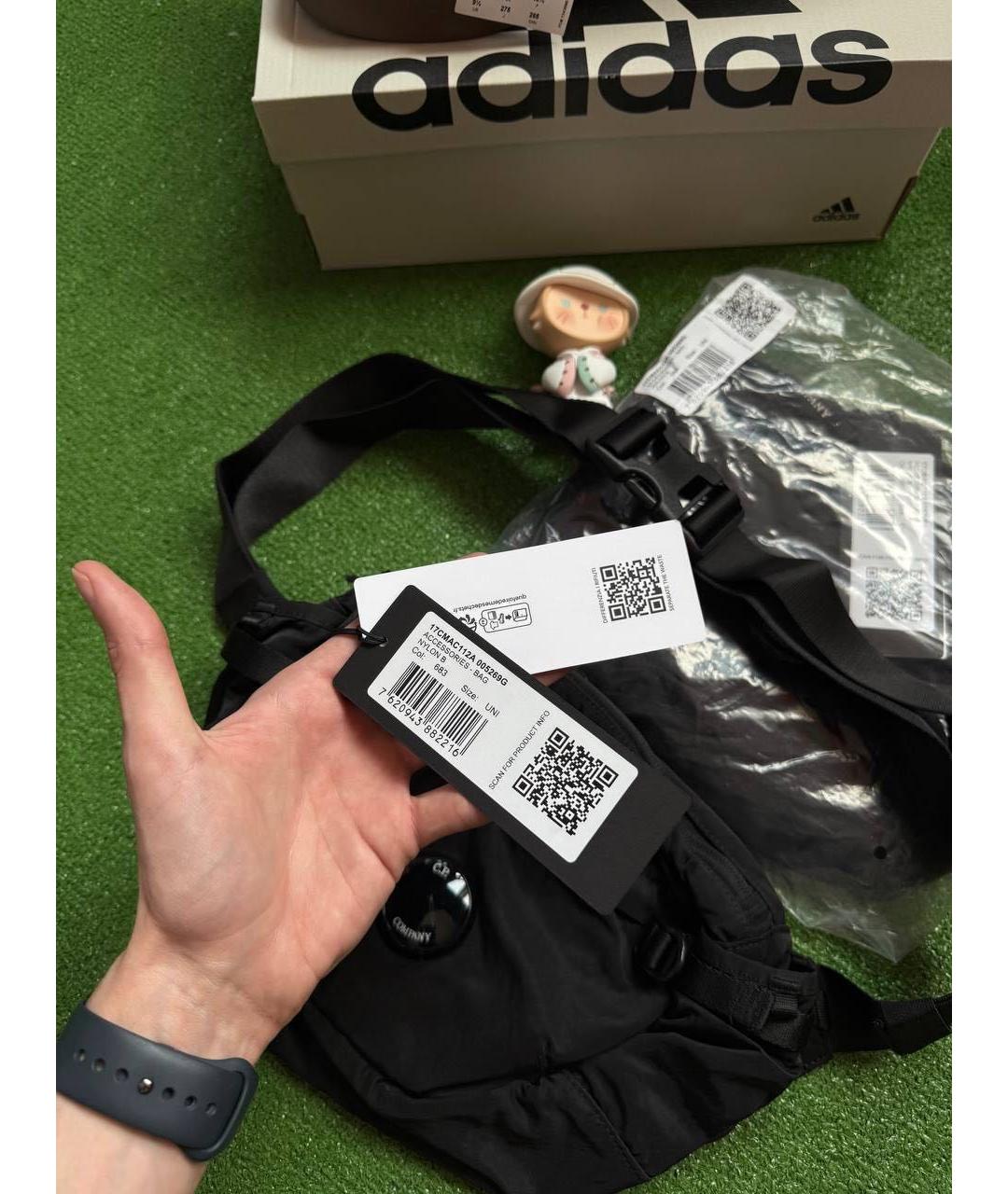 CP COMPANY Черная поясная сумка, фото 6