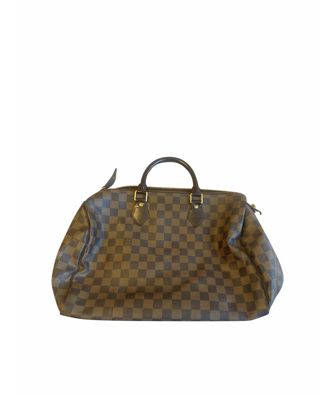 LOUIS VUITTON Коричневая сумка с короткими ручками, фото 7