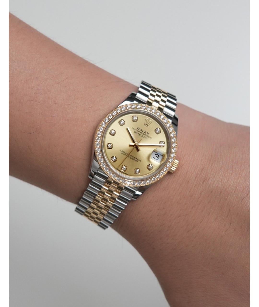 ROLEX Золотые часы из желтого золота, фото 7