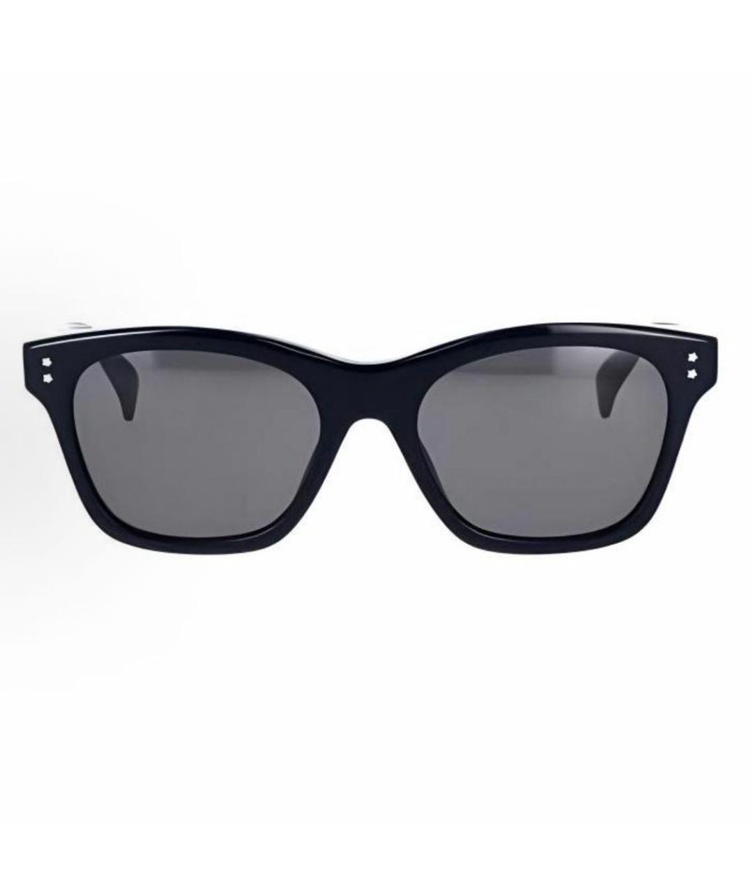 KENZO Черные пластиковые солнцезащитные очки, фото 2