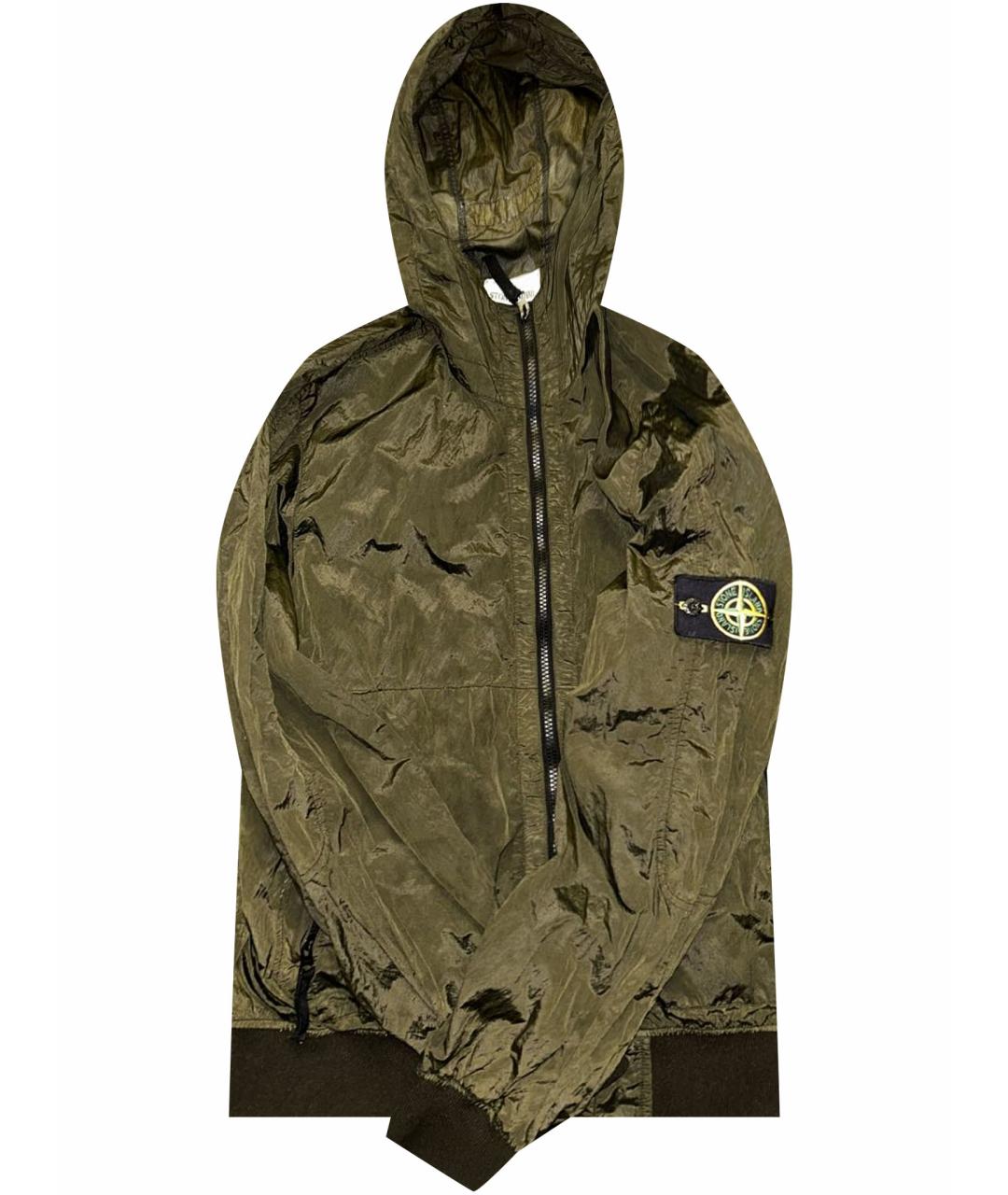 STONE ISLAND Хаки тренч / плащ, фото 1