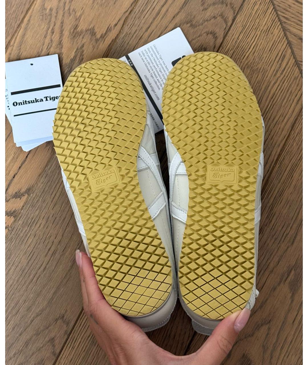 ONITSUKA TIGER Белые кожаные кроссовки, фото 6