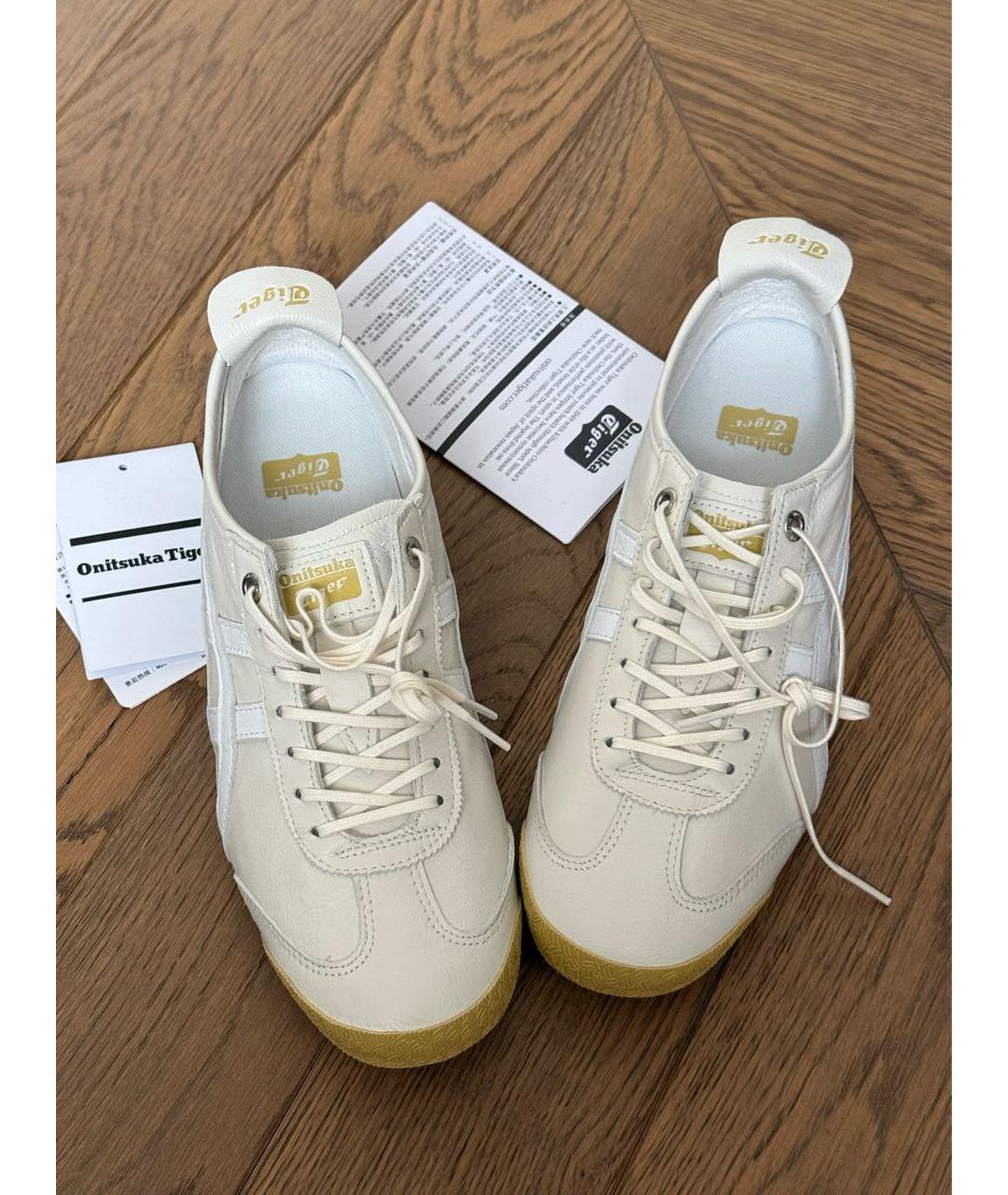 ONITSUKA TIGER Белые кожаные кроссовки, фото 2