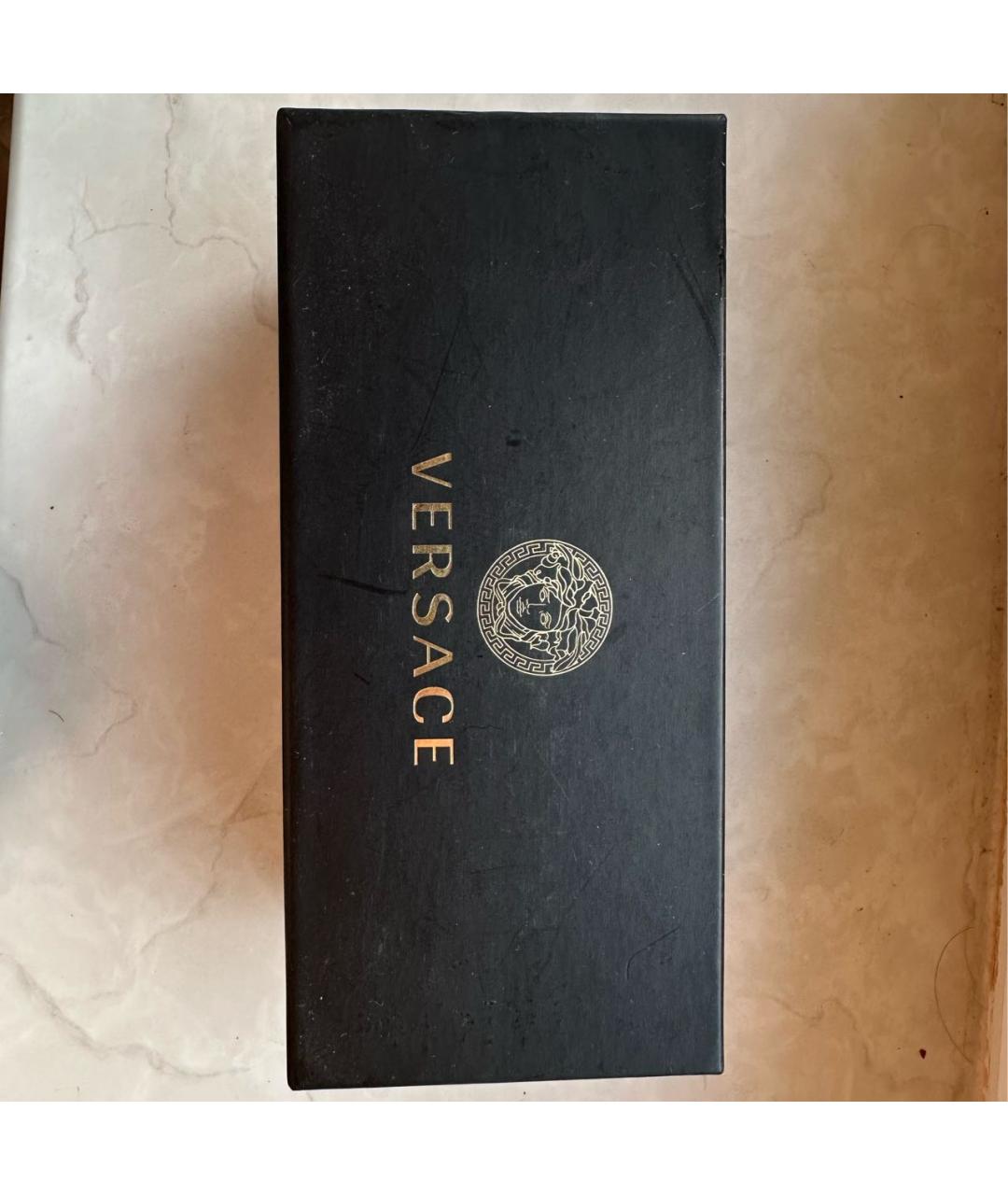 VERSACE Черные солнцезащитные очки, фото 4