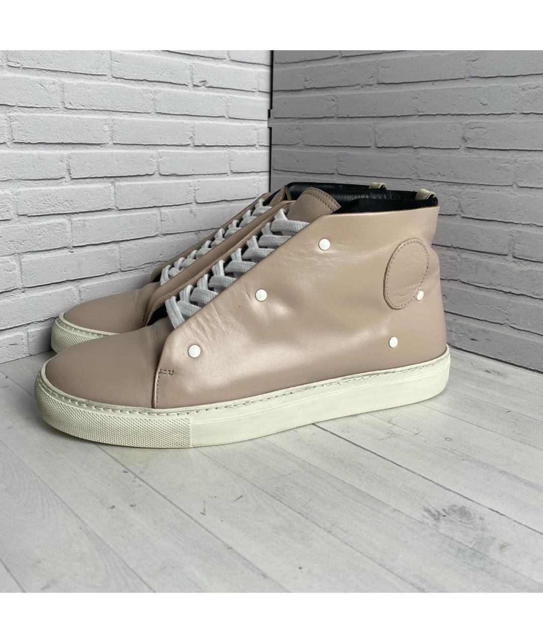 ACNE STUDIOS Кожаные кеды, фото 4