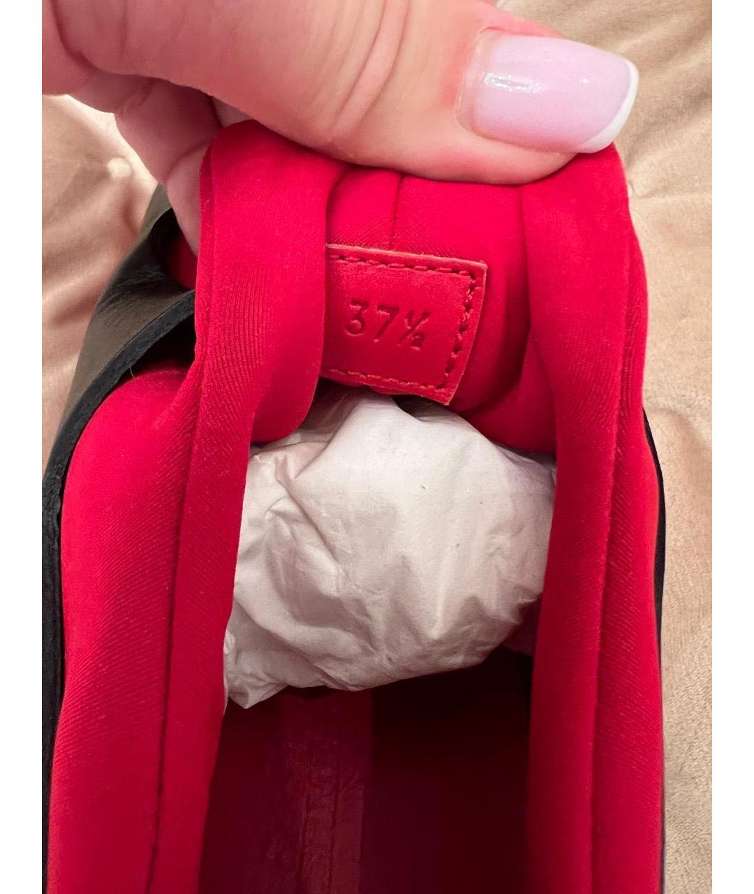 HERMES Красные кроссовки, фото 2