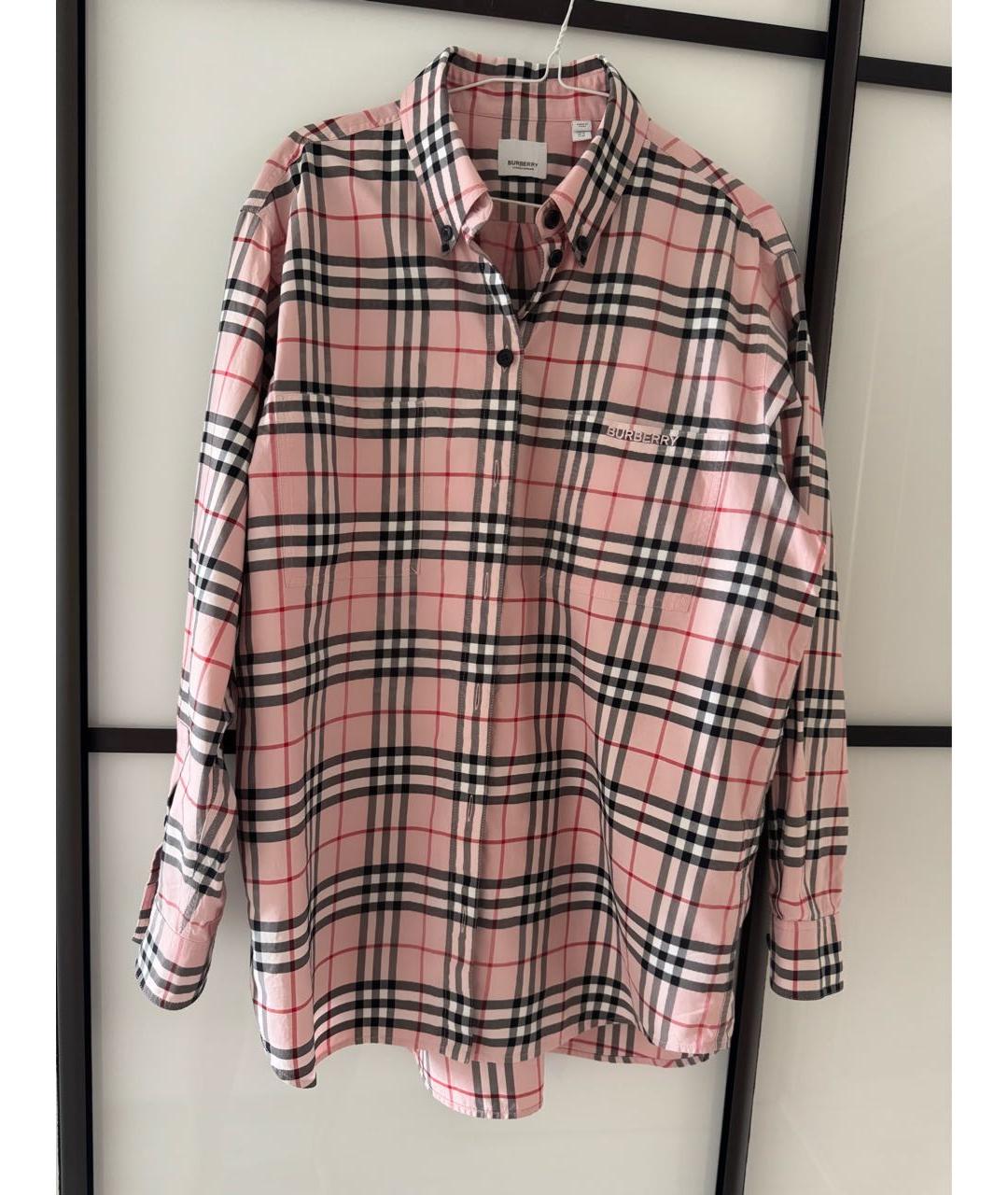BURBERRY Хлопковая рубашка, фото 6