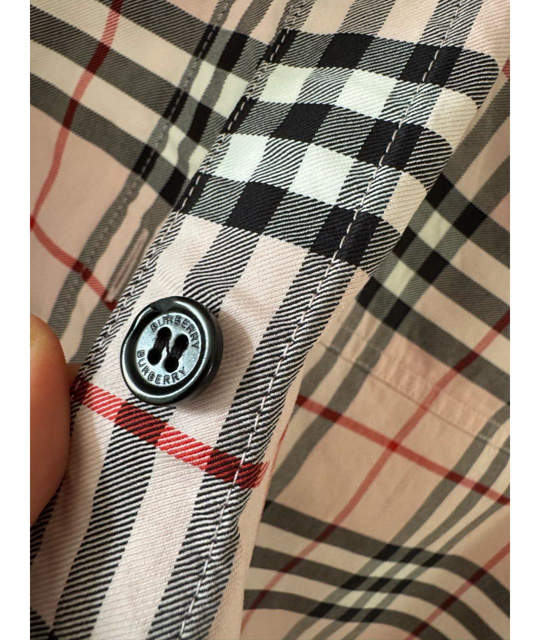BURBERRY Хлопковая рубашка, фото 5