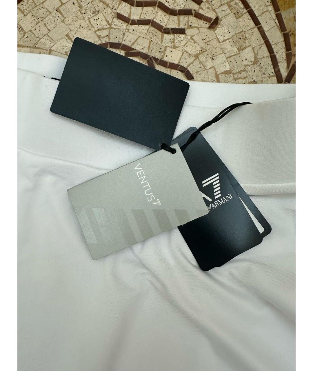 EMPORIO ARMANI Белая юбка-шорты, фото 2