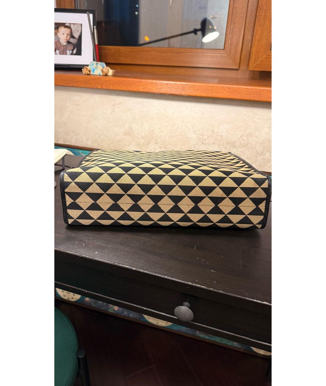 PRADA Жаккардовая сумка тоут, фото 6