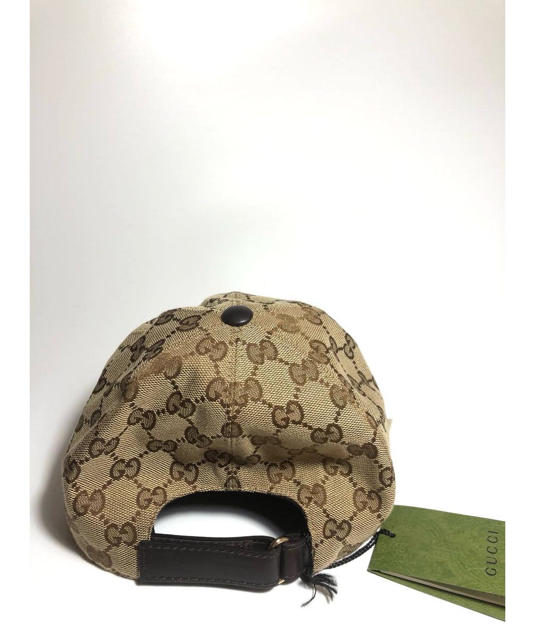 GUCCI Коричневая кепка, фото 3