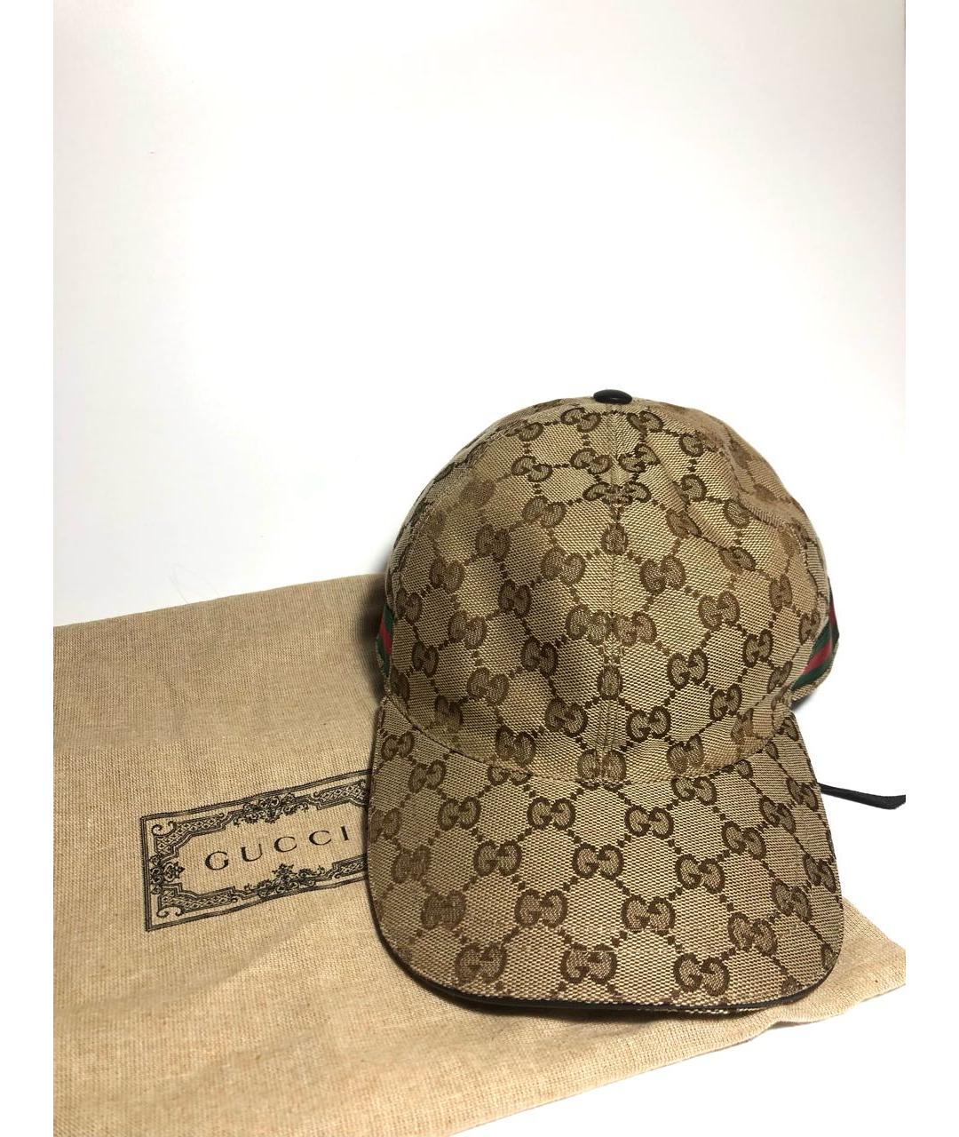 GUCCI Коричневая кепка, фото 8