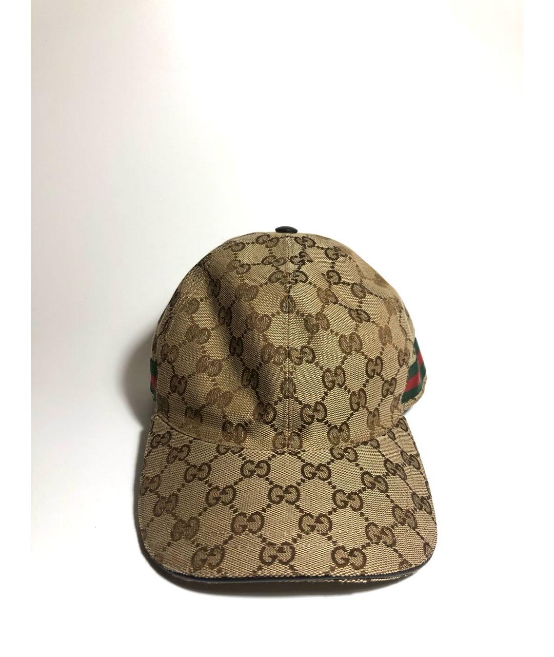 GUCCI Коричневая кепка, фото 2