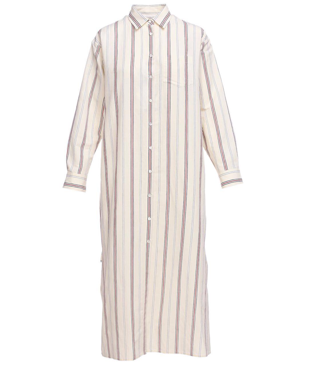 WEEKEND MAX MARA Белое хлопковое повседневное платье, фото 1