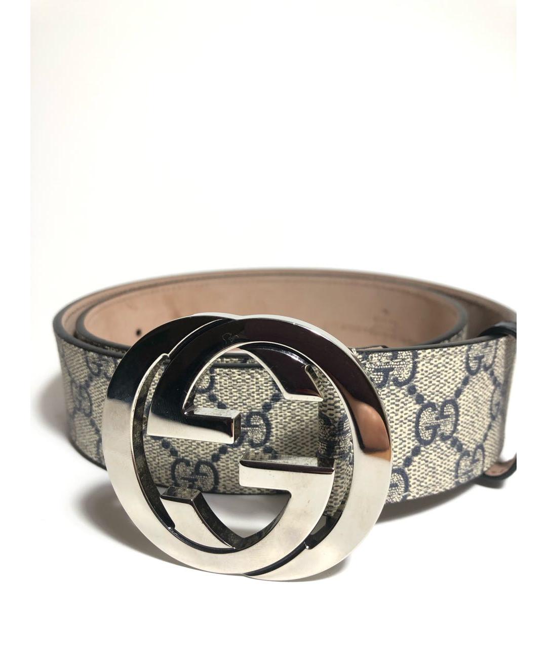 GUCCI Бежевый ремень, фото 2