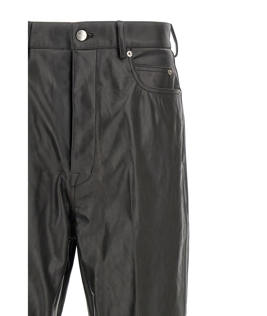 RICK OWENS Черные джинсы, фото 2