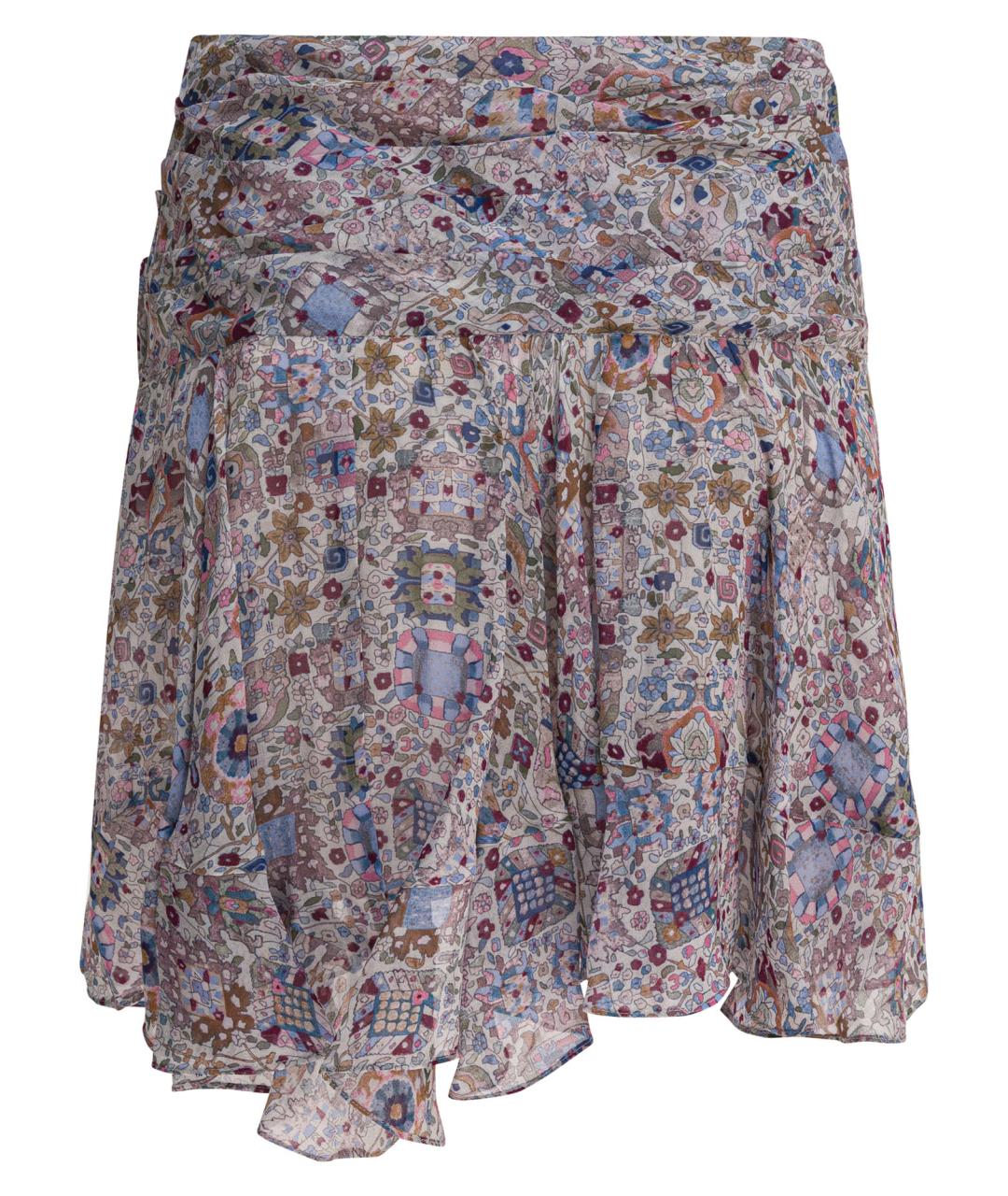 ISABEL MARANT ETOILE Мульти вискозная юбка миди, фото 2
