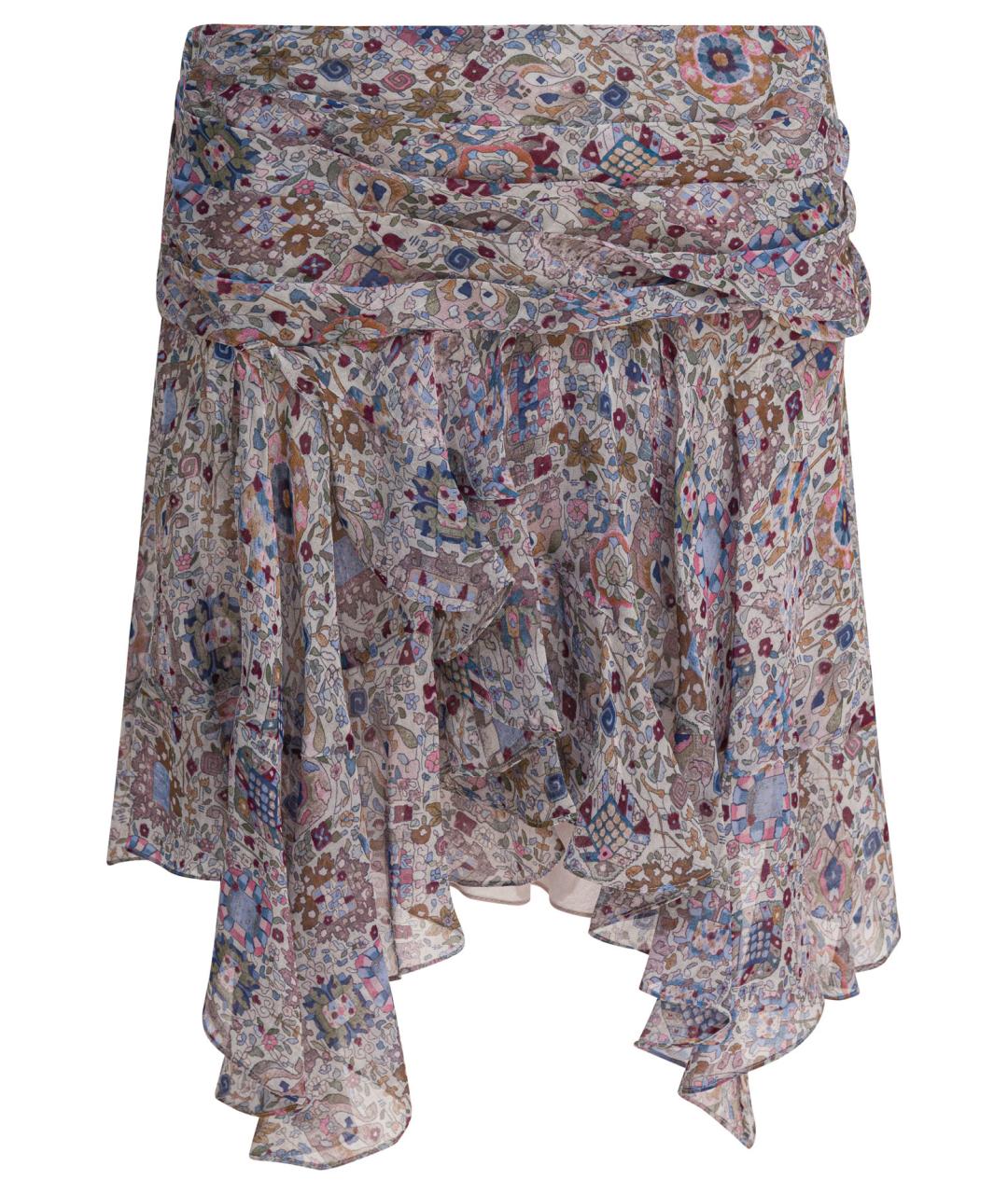 ISABEL MARANT ETOILE Мульти вискозная юбка миди, фото 1