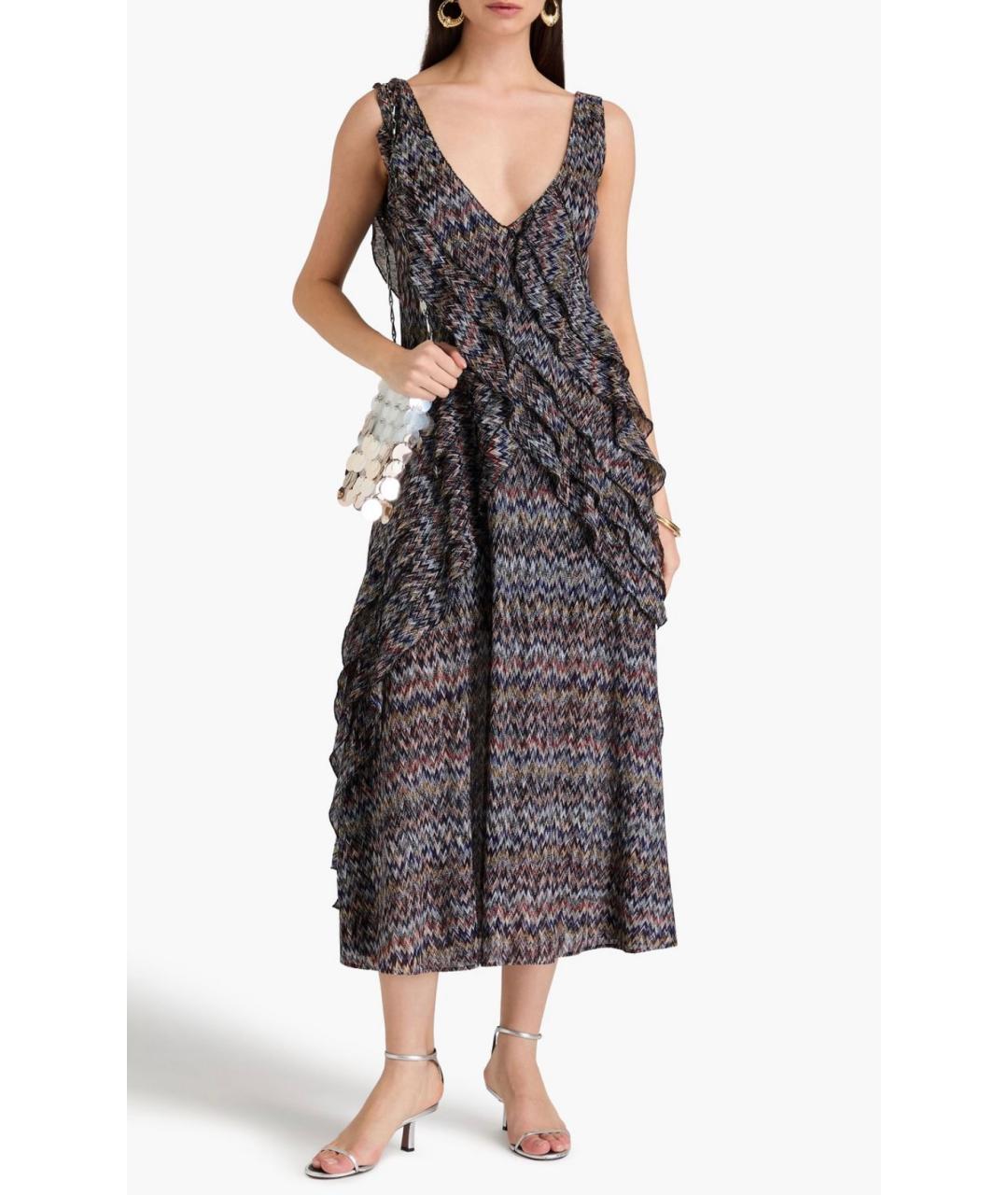 MISSONI Мульти коктейльное платье, фото 2