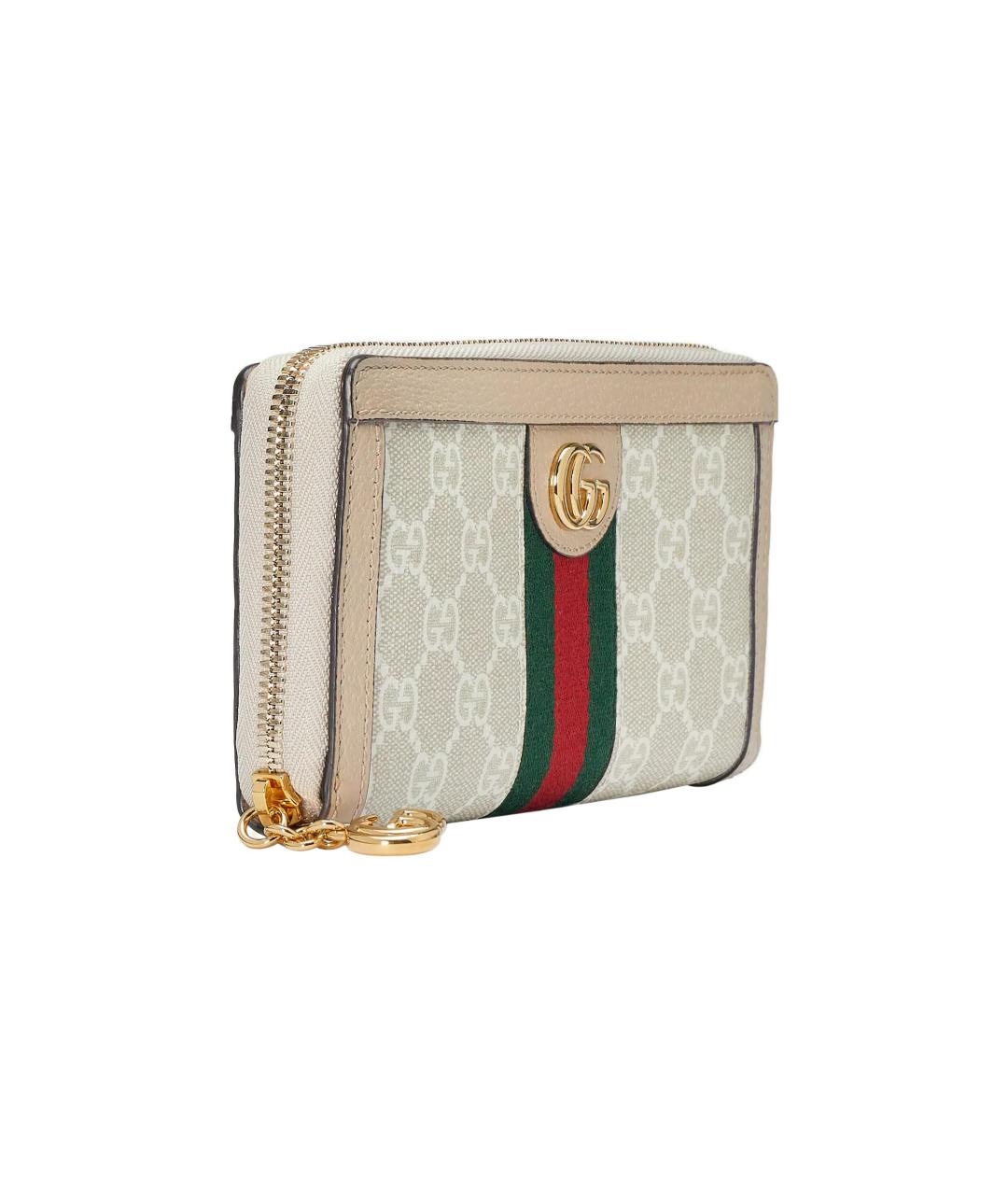 GUCCI Бежевый кошелек, фото 2