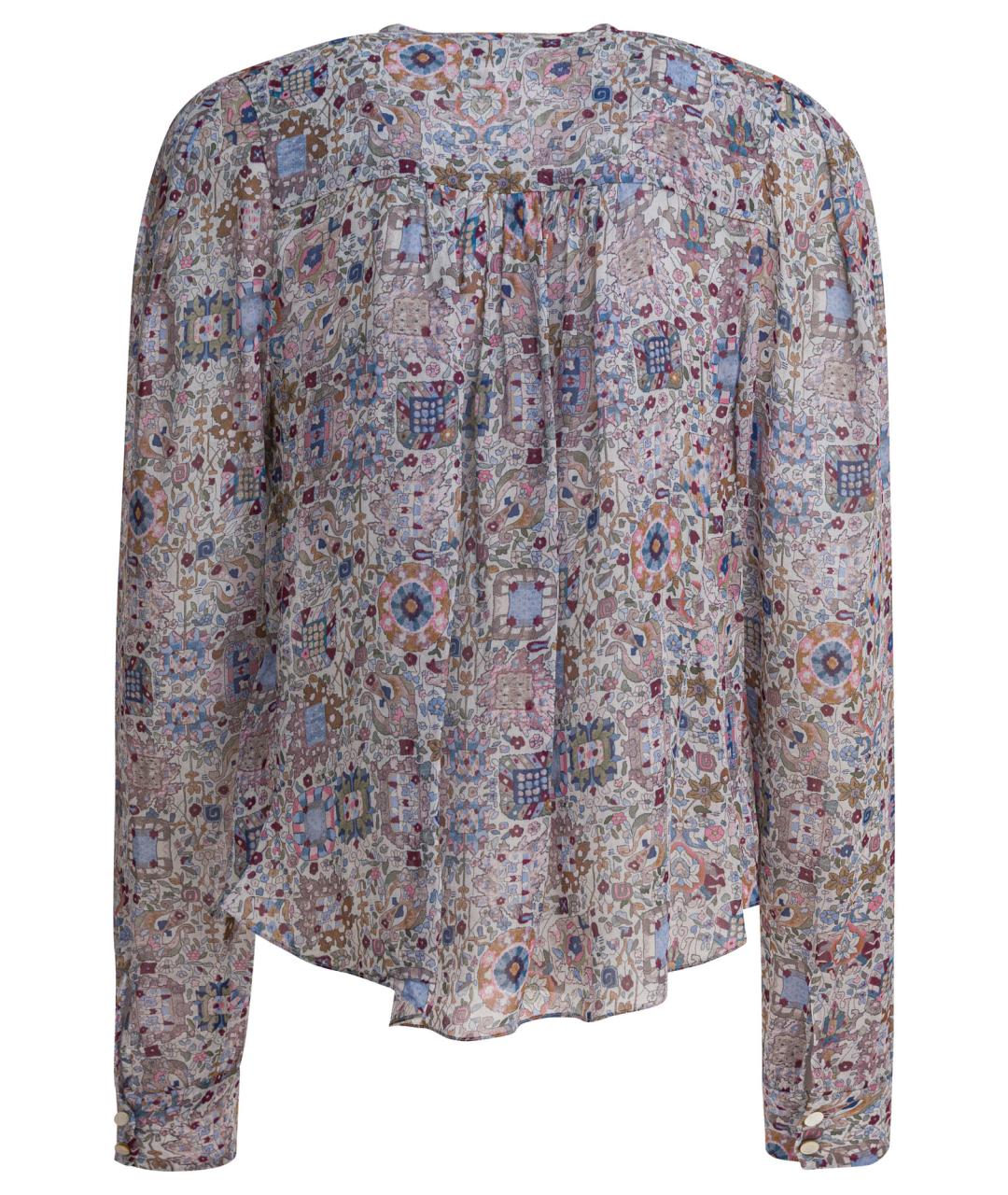 ISABEL MARANT ETOILE Серая вискозная рубашка, фото 2