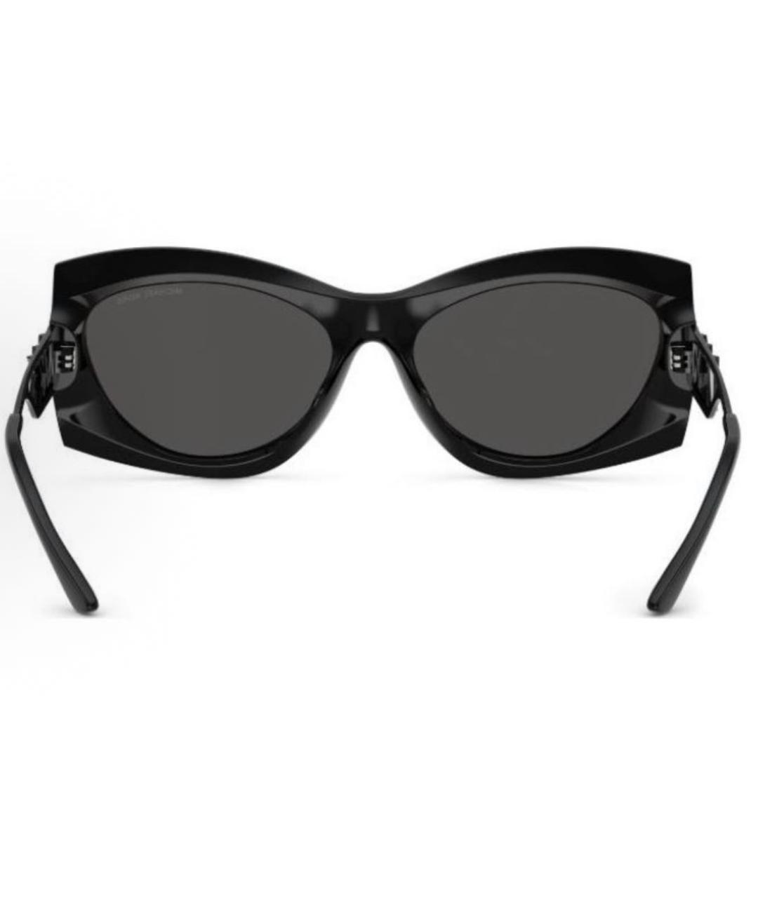 MICHAEL KORS Черные металлические солнцезащитные очки, фото 3