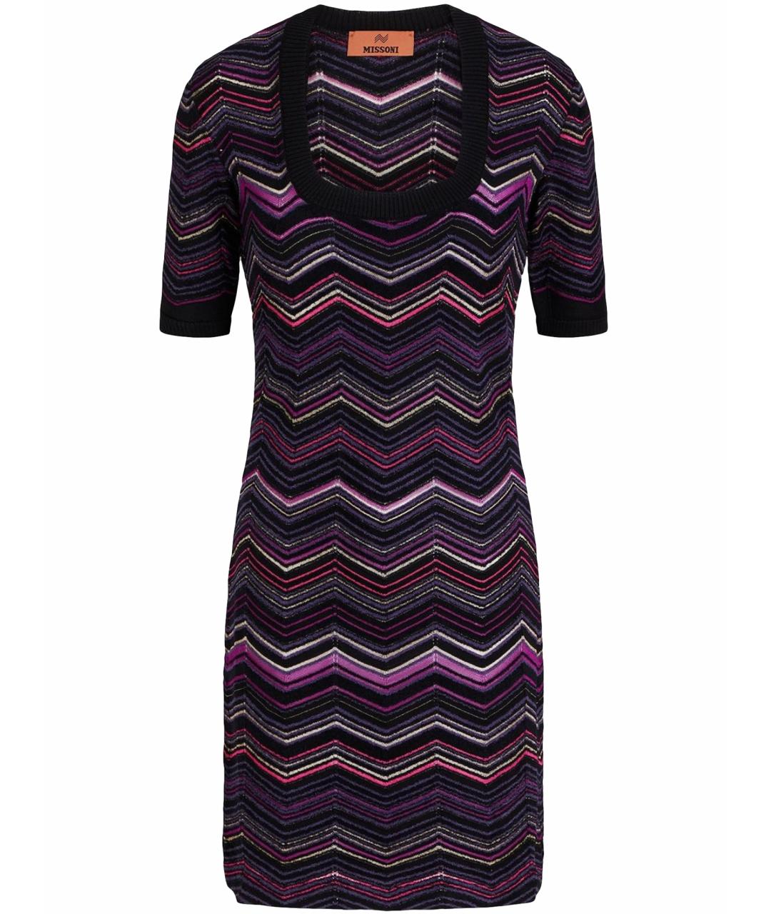 MISSONI Мульти коктейльное платье, фото 1