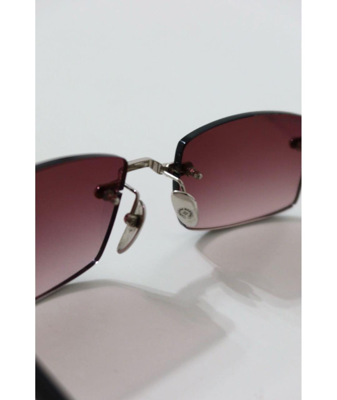 CHROME HEARTS Фиолетовые пластиковые солнцезащитные очки, фото 7