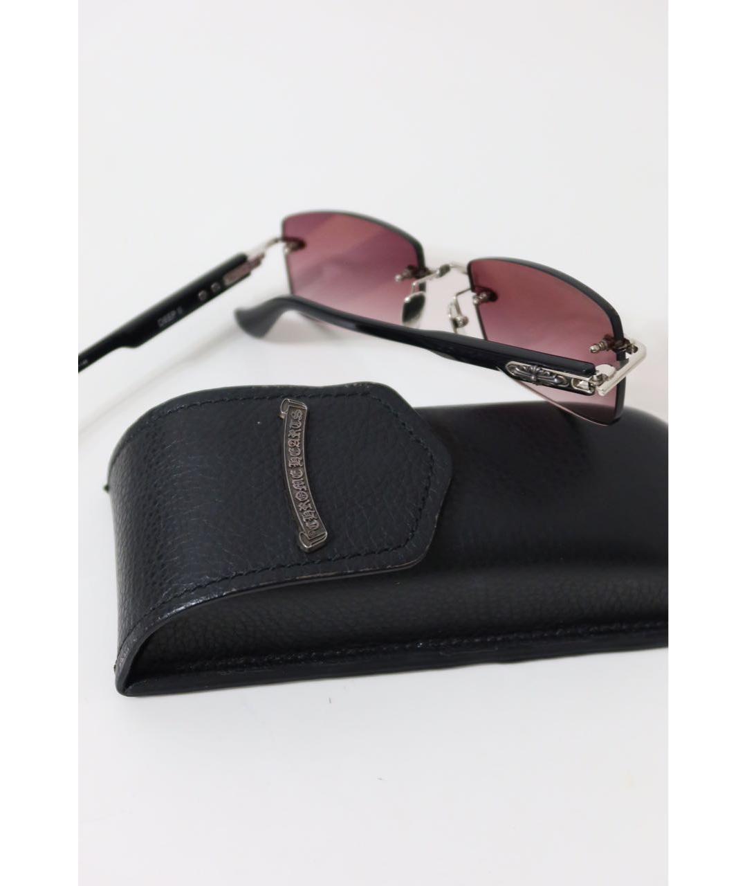 CHROME HEARTS Фиолетовые пластиковые солнцезащитные очки, фото 6