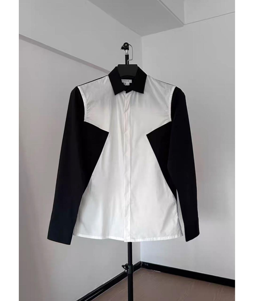 HELMUT LANG Белая хлопковая кэжуал рубашка, фото 5