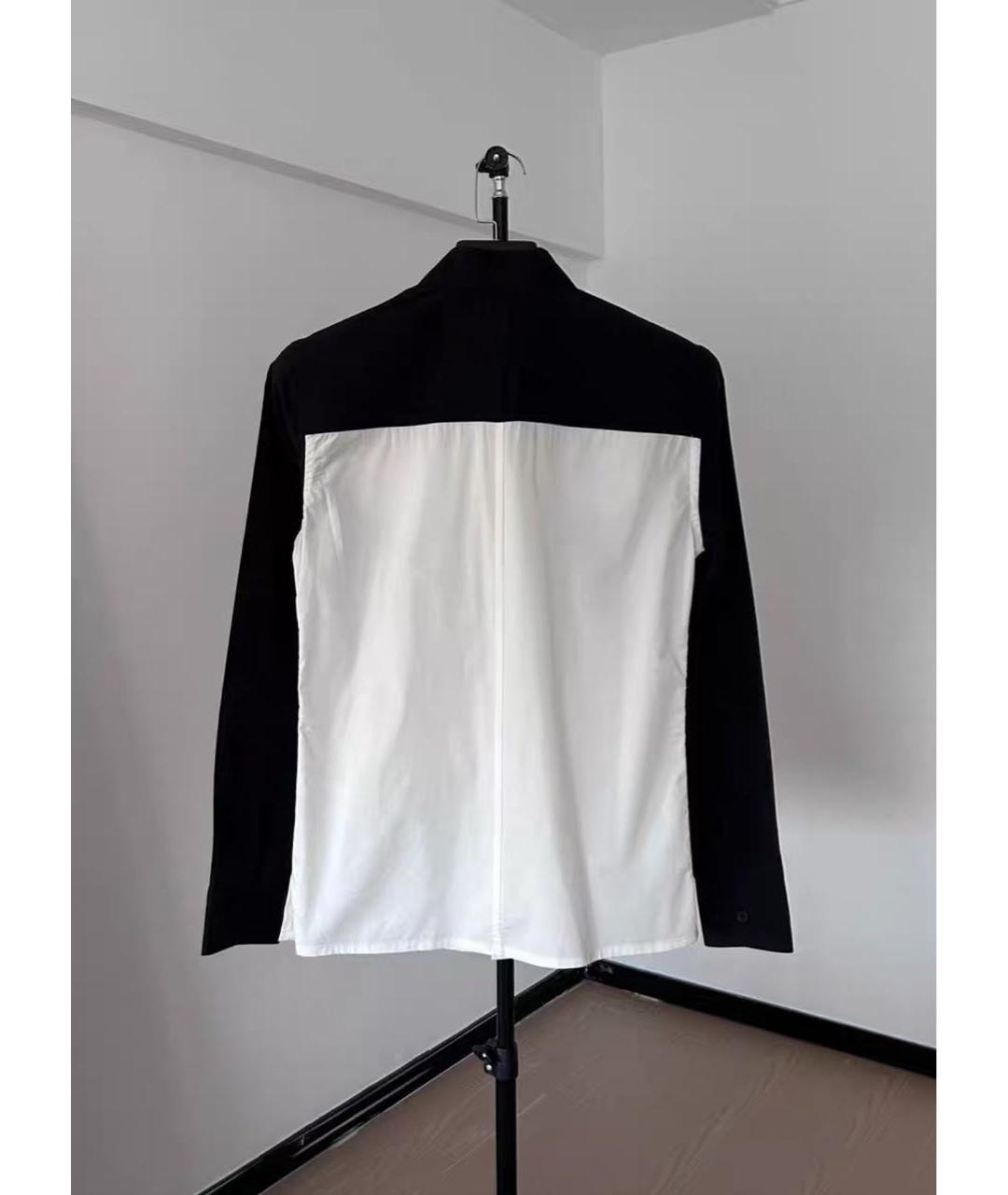 HELMUT LANG Белая хлопковая кэжуал рубашка, фото 2