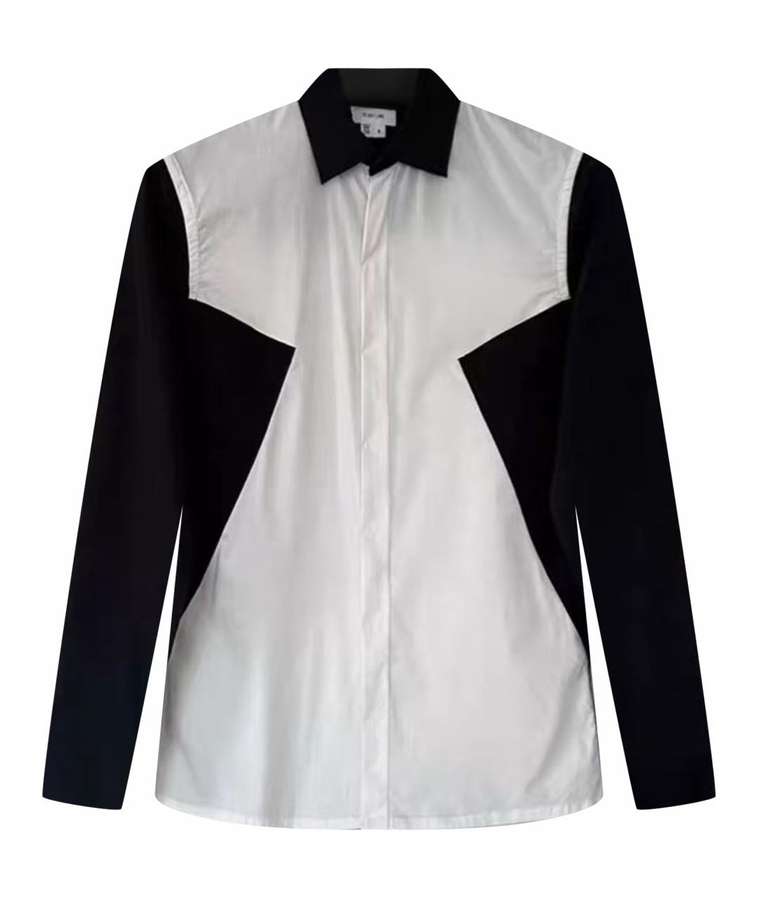 HELMUT LANG Белая хлопковая кэжуал рубашка, фото 1