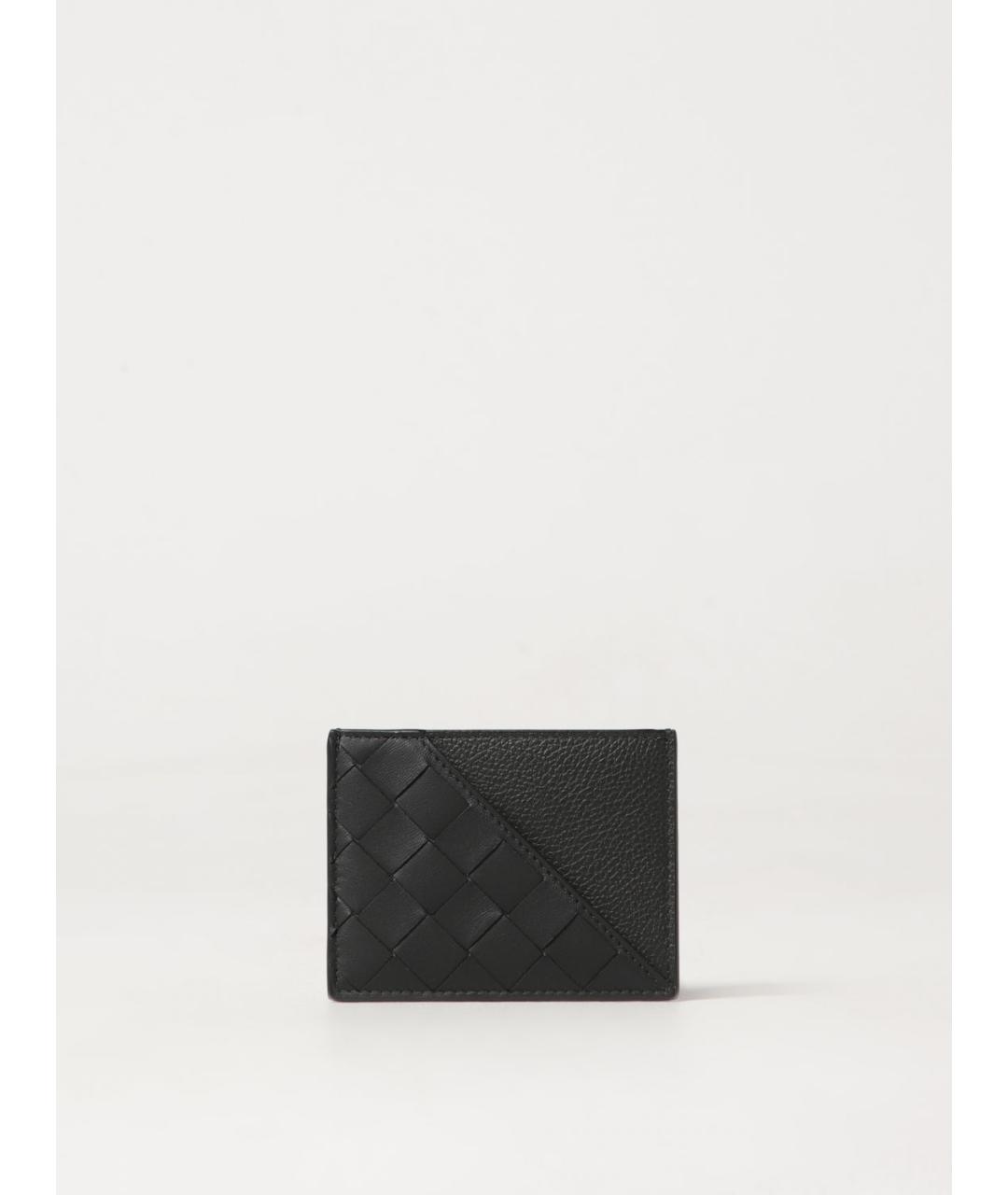 BOTTEGA VENETA Зеленый кожаный кардхолдер, фото 2