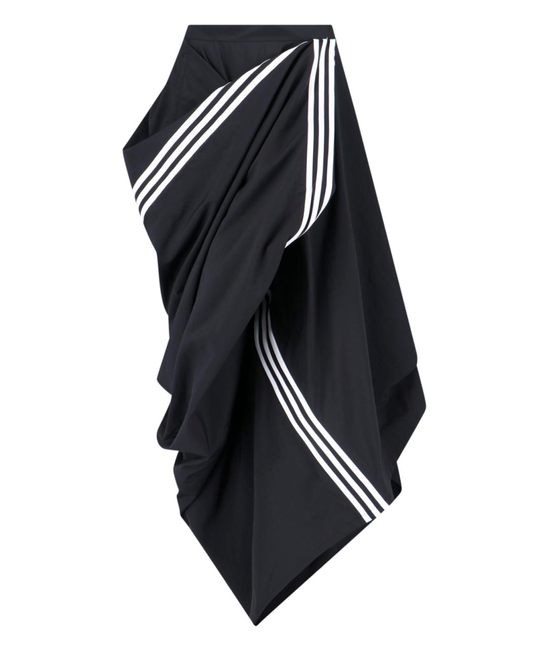 Y-3 Черная юбка миди, фото 1