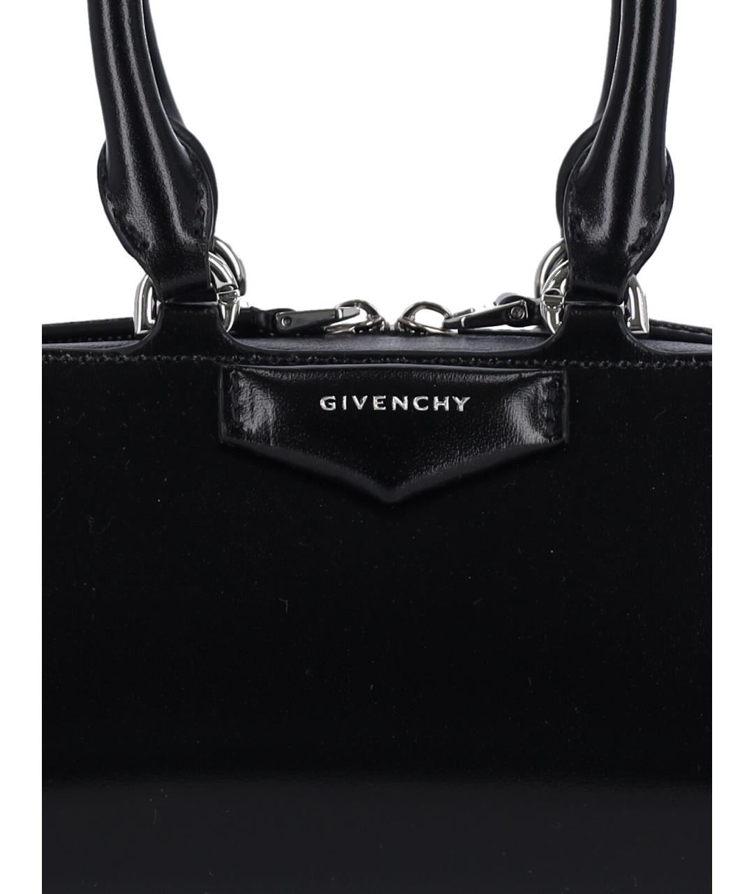 GIVENCHY Черная сумка с короткими ручками, фото 4