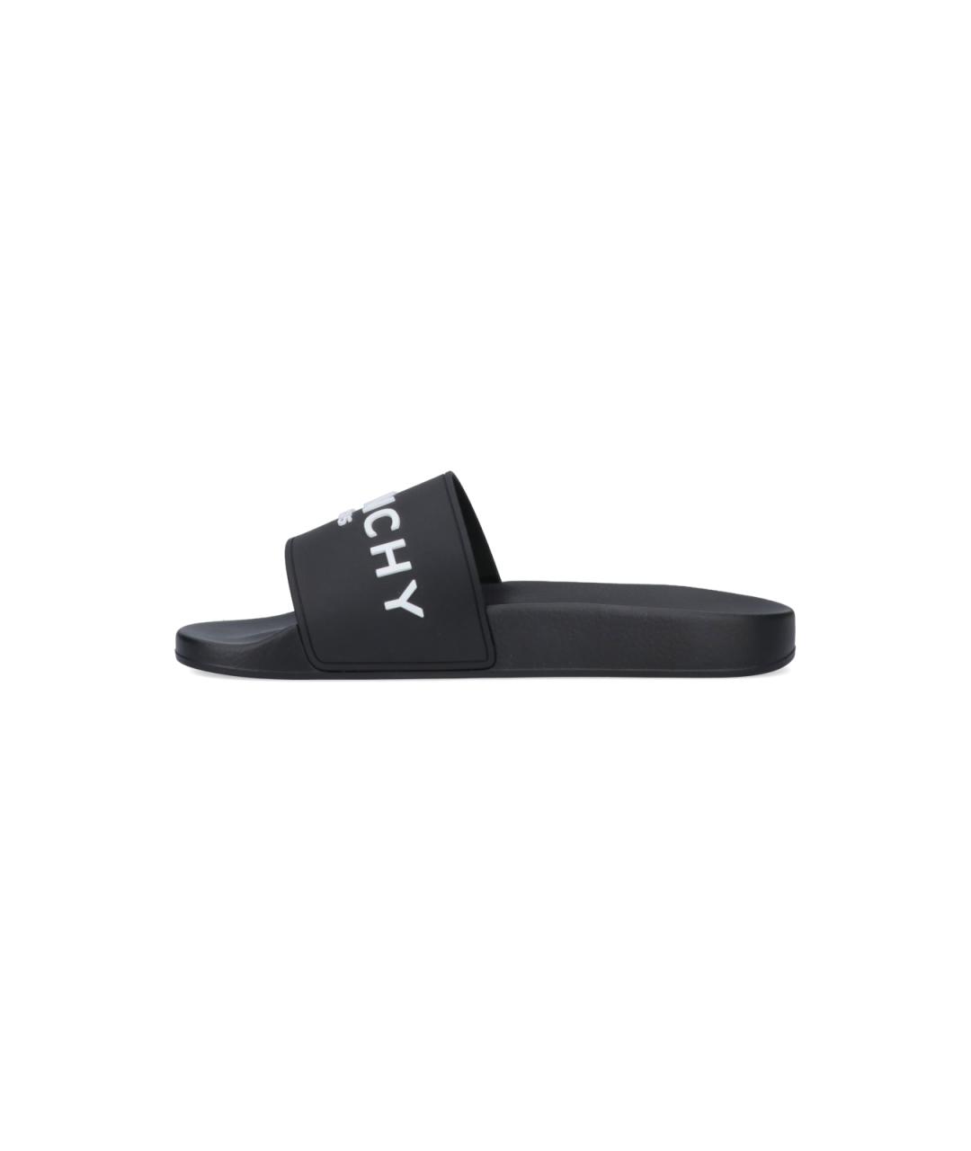 GIVENCHY Черные шлепанцы, фото 3
