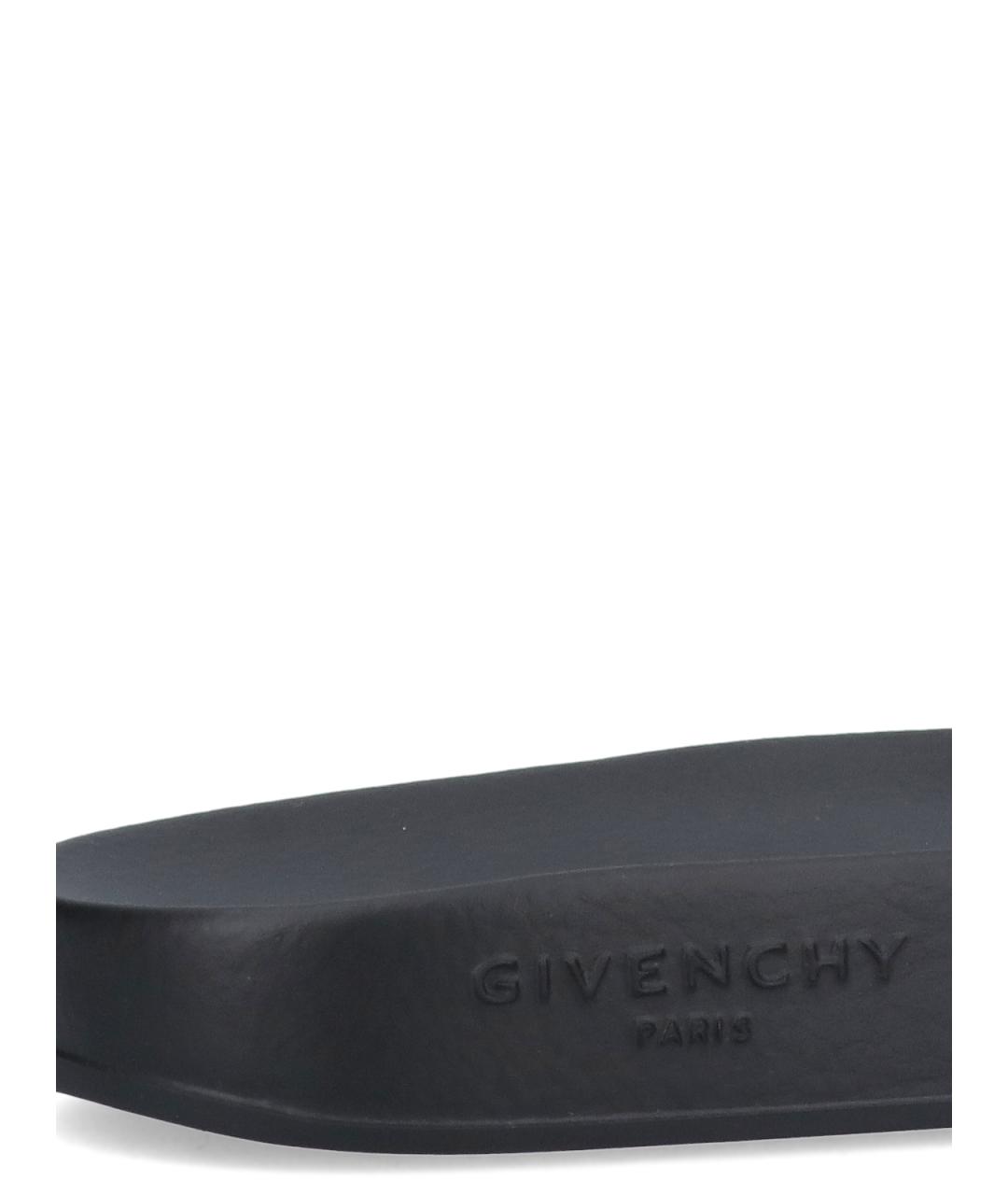 GIVENCHY Черные шлепанцы, фото 4