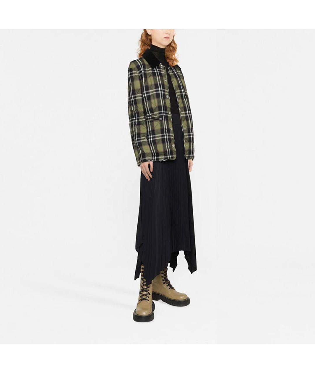 BURBERRY Зеленая куртка, фото 4