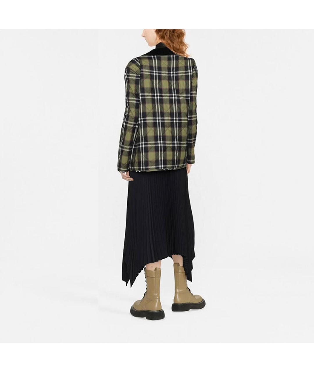 BURBERRY Зеленая куртка, фото 3